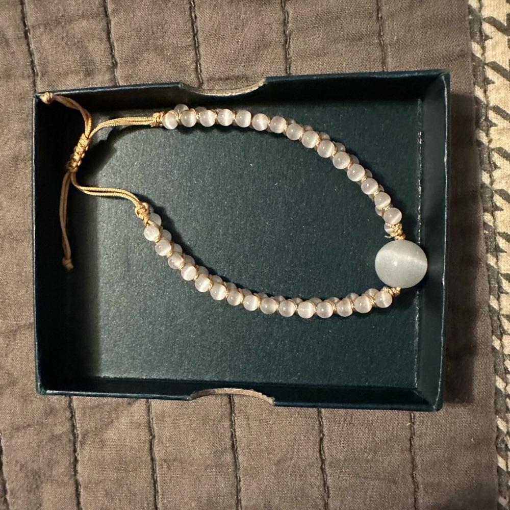 Selenite bracelet